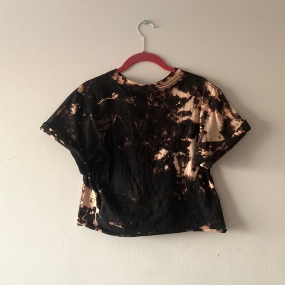 Led Zeppelin Cropped Tie Dye Band Tee - Picture 3 of 5